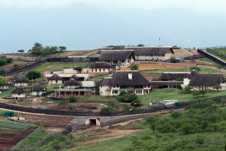 Refurbished at a cost to the taxpayer reputed to be in the region of R246m (£10m), Jacob Zuma’s compound just south of Nkandla boasts a bunker, a clinic, a football field, a water reservoir, a cattle culvert, three guest houses and two helipads