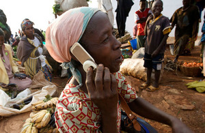 Mobile technology empowering underserved communities in developing countries. Photo credit: GSMA