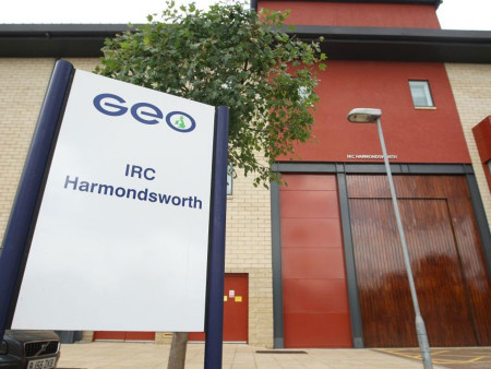 Harmondsworth Immigration Removal Centre’s self-harm rate has increased 2100 percent since 2010