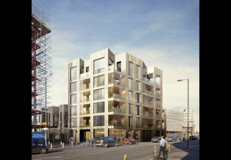 New lightweight London housing block