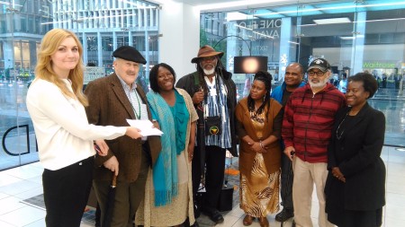 Labour members and supporters hand in Africans For JC Values-led petition at Labour Party national office