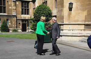 Home Secretary and Archbishop of Canterbury, Justin Welby
