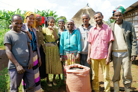 Farm Africa - coffee farmers group in Ethiopia 