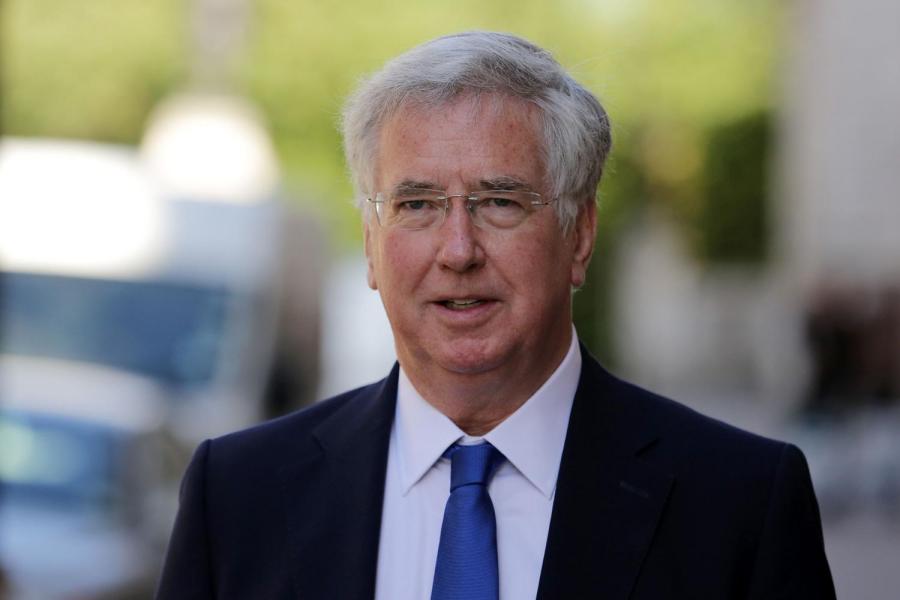 Sir Michael Fallon. British Sir.