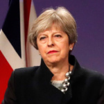 Britain’s Prime Minister Theresa May and Jean-Claude Juncker, President of the European Commission make statements at the Commission in Brussels