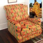 kente chair cover