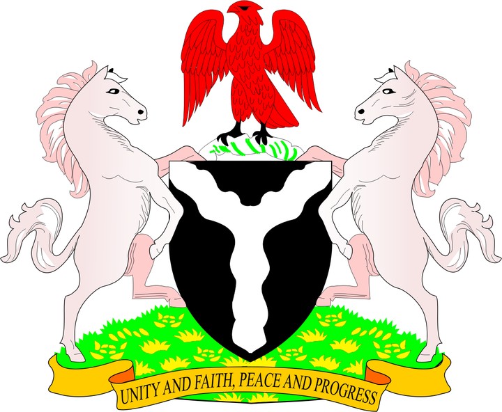 Nigerian coat of arms African Voice Newspaper