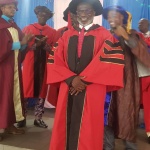 Teju being decorated