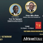 African Voice Newspaper UK flyer design v 11