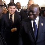 Figure 3 Successor of late Rawlings, President Addo with Prof Imafidon