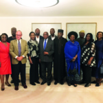 Amb. Isola Dr Aganga & group