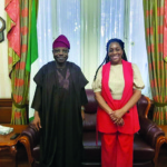 Amb. Isola and Kate Osamor MP