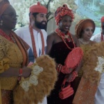 The two families with the Bride and groom