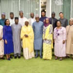 HE Amb. Isola and Sectional Head AFRICAN VOICE