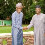 HE Isola and Ambassador Ibrahim Gambo Zanna AFRICAN VOICE