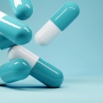 Falling Antibiotics Healthcare Background