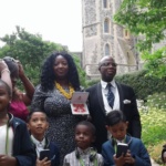 Inside Windsor Castle with School kids