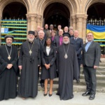 Minister Badenoch and London Church Leaders external shot