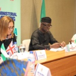 UK Trade Envoy to Nigeria, Helen Grant, Honourable Minister, FMITI, Nigeria, Otunba Richard Adebayo and Honourable Minister of State FMITI, H.E. Ambassador Mariam Yalwaji Katagum