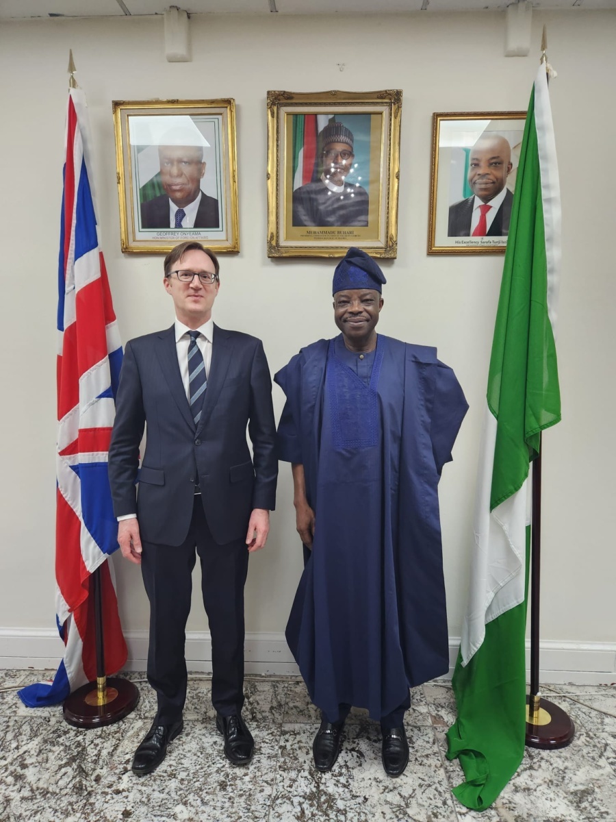 British High Commissioner Designate Visits Nigeria High Commission 