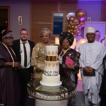 Celebrants with Scott Allen , Kristie Allen , Dipo Abdulsalam and Kim Abdulsalam