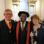 Fig 1 Guests at the Lord Mayor reception held at the official residence the Annual Lord
