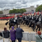 Fig 5 – Horses display at King Charles birthday rehearsal -Trooping the colour