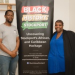 Solomon Onaolapo and Aba Graham of the Black History in Stockport project