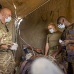 Airborne medics care for Kenyan villagers