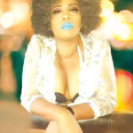 Judy Akuta Blue lips