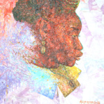 TITLE_ THE GAZE SIZE_3BY2.5FEET MEDIUM_PAPER ON BOARD Y.O.P_2017